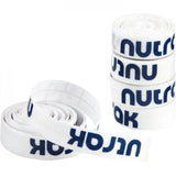 Nutrak 14mm x 2m synthetic nylon rim tape for road bike wheels, PVC-free and durable bike component.