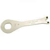 Park Tool HCW-4 36mm box-end wrench and bottom bracket pin spanner tool for bicycle workshop maintenance.