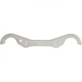Park Tool HCW-17 fixed-gear lockring wrench with dual radius hooks, 29cm, used for bike workshop maintenance.