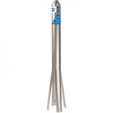 Park Tool RT-2 Head Cup Remover for 1-1/4" and 1.5" bicycle and motorcycle head tubes, workshop tool in use.