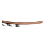 Cyclo Tools wire brush for rust removal and surface cleaning, showing metal bristles and sturdy workshop tool design.