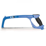 Park Tool SAW-1 hacksaw with adjustable tension, 12-inch blades, ideal for precise workshop cutting tasks.