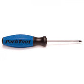 Park Tool SD-3 3mm flat blade screwdriver with ergonomic grip, ideal for precision workshop tasks and repair work.