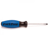 Park Tool SD-3 3mm flat blade screwdriver with ergonomic grip, ideal for precision workshop repairs and screwdriving tasks.