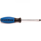 Park Tool SD-6 6mm flat blade screwdriver with dual density grip, ideal for workshop use and precise screw driving.