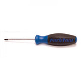 Park Tool SD-0 #0 Philips screwdriver for precision small cross-tip screws, ideal for detailed workshop tasks and fine adjustments.