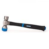 Park Tool HMR-4 shop hammer with replaceable plastic and steel striking heads, ideal for workshop and maintenance tasks.