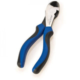 Park Tool SP-7 side cutter pliers with dual density grips, precision wire cutters for workshop use, shown in the image.