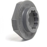 Shimano Workshop SPD TLPD40 plastic axle removal tool for pedal maintenance, shown in a workshop setting.
