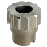 Cyclo Tools 1.5-inch head tube reamer for workshop use, used to precisely prepare bicycle steering tubes.