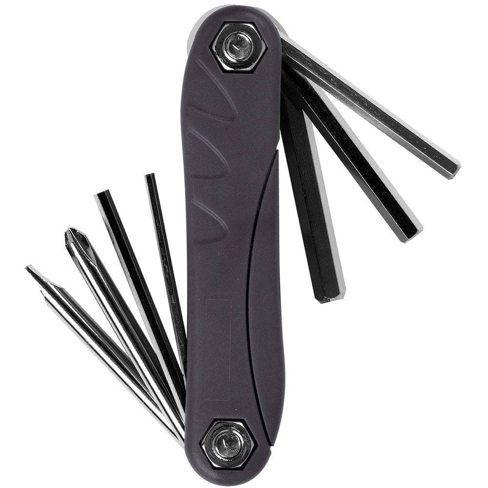 Cyclo Tools Cyclo Multi Tool, versatile workshop tool with ergonomic design, shown in use on a workbench.