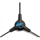 Park Tool AWS-7 hex wrench and Torx key set for bike maintenance, featuring a compact workshop tool kit with multiple sizes.