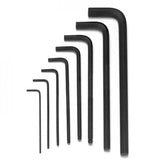Park Tool HXS-1.2 professional hex wrench set with balldriver tips, includes 2mm to 10mm sizes for bike and workshop use.