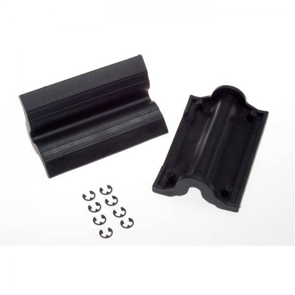 Park Tool 1185K clamp covers for PCS-9, PCS-10, and PCS-11 workstands, providing protection during workshop use.