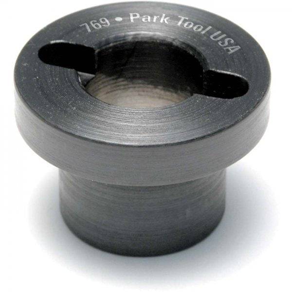 Park Tool 769 Head Tube Reamer Extension for HTR-1, used for deep reaming to 27mm in bicycle workshop maintenance.