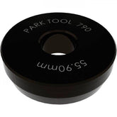 Park Tool 790-Pilot 55.90mm headset facing alignment tool for HTR-1, used in bicycle workshop maintenance and repair.