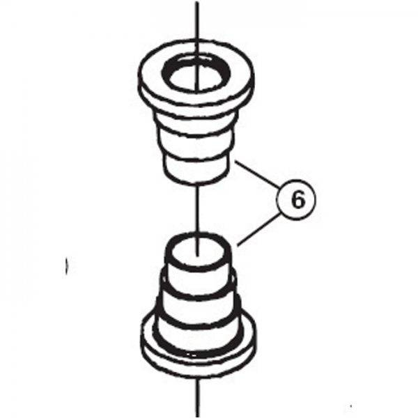 Park Tool 5302 bushing pair for HHP-2 and HHP-1 workshop tools, showing metal bushings for tool upgrade.