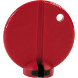 M Part Spokey Pro red spoke wrench for Euro and US 3.25mm spokes, designed for bike wheel spoke adjustments.