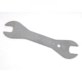 Park Tool DCW-4 double-ended cone wrench with 13mm and 15mm tips for bike maintenance, workshop tool for bike wheel adjustments.