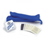 Park Tool TR-1 tyre and tube repair kit with durable patches and tyre levers for workshop bicycle repairs.