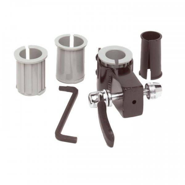 Grey Trek pedal trailer hitch kit for hitch head, compatible with 2004+ bikes, accessory for bike trailer attachment.