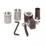 Grey Trek pedal trailer hitch kit for hitch head, compatible with 2004+ bikes, accessory for bike trailer attachment.