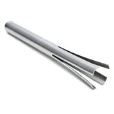 Fat Spanner headset cup remover tool for bike maintenance, shown in a workshop setting with the tool in use.