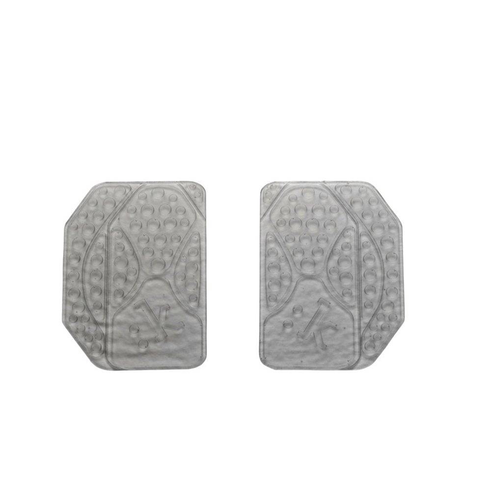 Fizik Tri Gel Pads clear bar tape with enhanced grip and comfort, showing the transparent tape with textured surface for cycling handlebars.