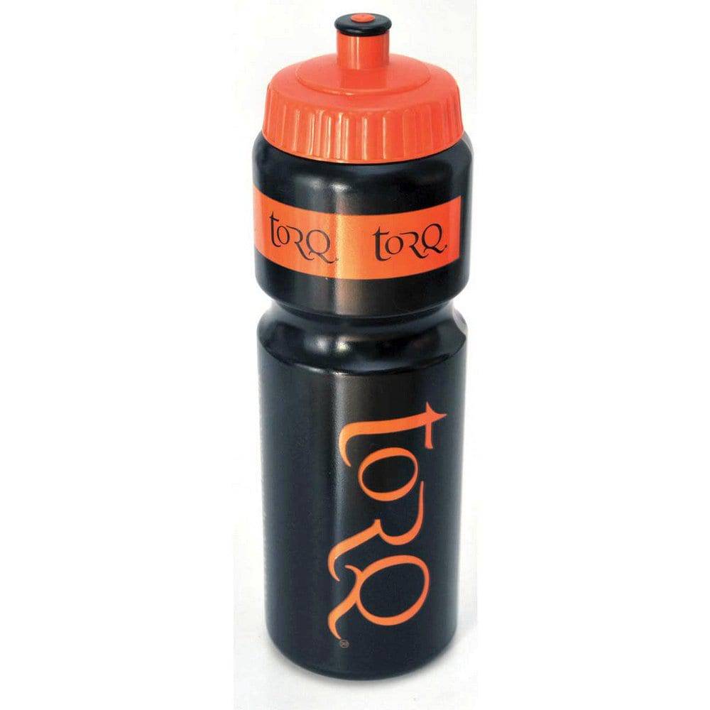 TORQ 750ml sports drink bottle with wide mouth, measuring strip, and dishwasher-safe features, designed for active hydration.
