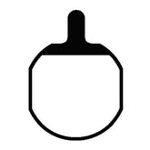 Ashima Hayes Mx2/Sole Semi-Metal Disc Brake Pad Disc Pads