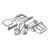 CatEye Strada Wireless Cycle Computer fitting kit with mounting accessories for secure and easy installation on bicycles.