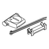 CatEye Strada Wireless Cycle Computer sensor with adjustable mount bracket, compact cycling accessory for accurate speed and distance tracking.