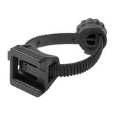 CatEye SP-12-R Rear FlexTight Light Bracket securing bike light to seat post on a bicycle for safety and visibility.