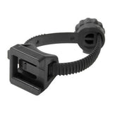 CatEye SP-12-R Rear FlexTight Light Bracket securing bike light to seat post on a bicycle for safety and visibility.