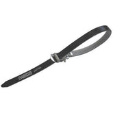 MKS Fit Alpha Spirits toe straps replacement for cycling, showing black straps with metal buckles on a white background.