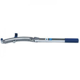 Park Tool FFS-2 bike frame and fork straightener for precise bike alignment repair, shown in a workshop setting.