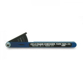 Park Tool CC-2 chain wear indicator for 10-speed bike chains, showing how to measure chain wear accurately in a workshop setting.