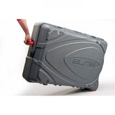Elite Vaison bike box with lockable catches and protective travel case for secure cycling gear transportation.