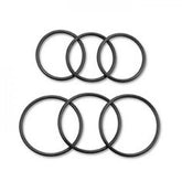 Garmin replacement bike mount bands with quarter turn fit, shown in multiple sizes, designed for secure attachment and accessories.