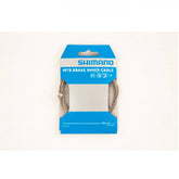 Shimano MTB stainless steel inner brake wire for XTR brakes, 1.6mm x 2050mm, durable cycling component.