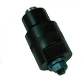 Wheels Manufacturing 609 sealed bearing extractor tool for precise workshop removal of bicycle bearings, shown in use.