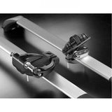 Elite San Remo Race locking roof carrier with bike rack and carbon fork protection for secure transport of bicycles.