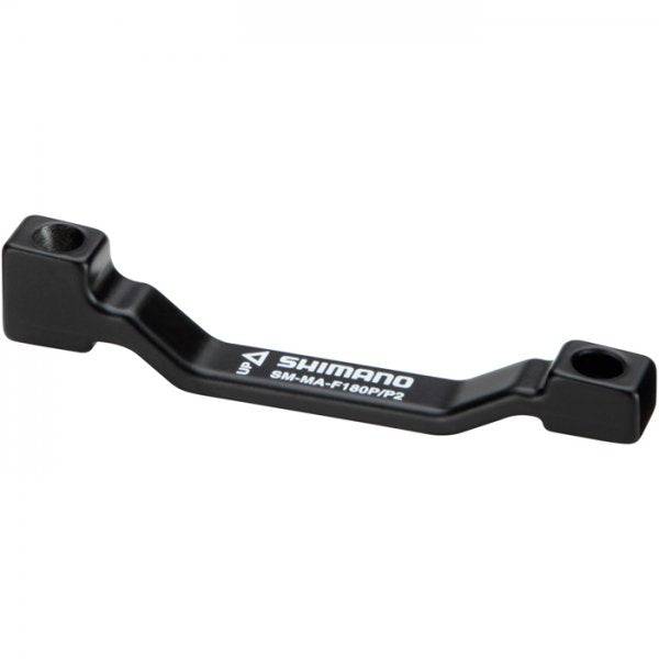 Shimano disc brake adapter for post mount caliper fitting 160mm fork/frame and 180mm rotor, bike components part
