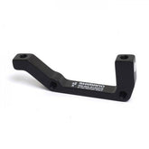 Shimano disc brake adapter for post mount caliper, suitable for I/Std frames and 180mm rotors, used in bicycle braking systems.