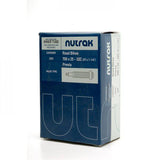 Nutrak 700x25-32C Presta inner tube with 48mm valve for road bikes, fits 27 x 1-1/4 inch tires, bike components.