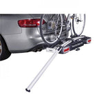 Thule 9152 towball carrier bike loading ramp for compatible towball racks, made of durable material, with a textured surface.