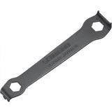 Shimano Workshop chainwheel peg spanner tool for removing chainring and crank caps from bicycles.