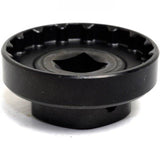 Shimano HollowTech II bottom bracket socket tool for workshop and impact wrenches, used for bike maintenance and repairs.