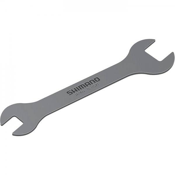 Shimano Workshop cone spanner tool for Saint hubs, 24x17mm, used for precise hub adjustments in bike maintenance.