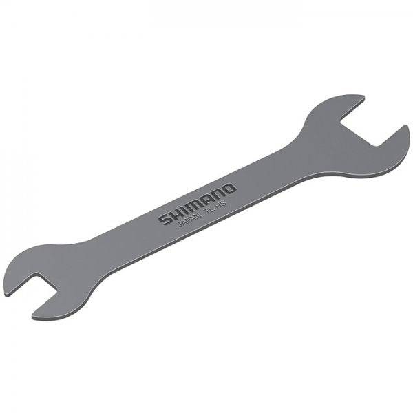 Shimano Workshop cone spanner 28x18mm hardened steel tool for XTR M976 hub maintenance and adjustment.